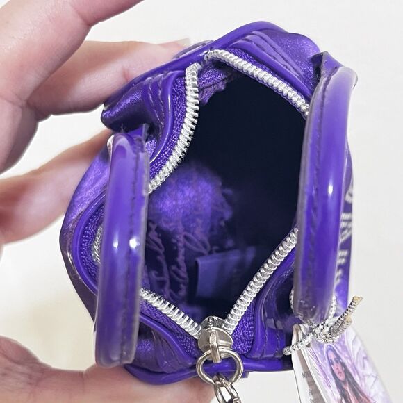 Victoria's Secret Purple Dream ANGEL Mini Purse Bag Keychain - Picture 15 of 15
